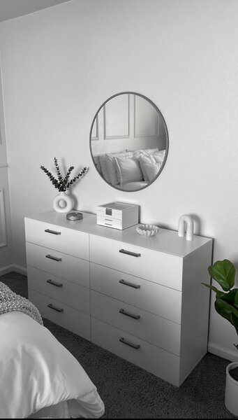 Commode blanche moderne