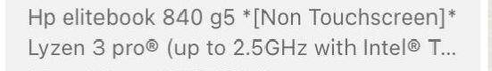 HP Elitebook