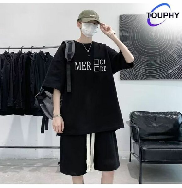 T-shirt oversize noir