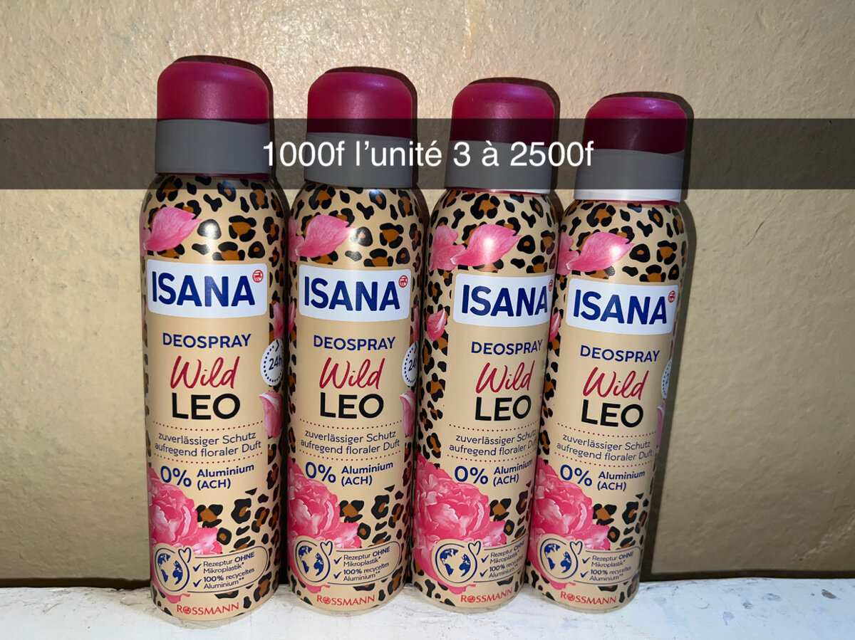 Déodorant Isana Anti-Aluminium