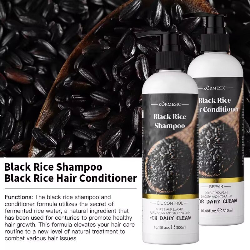 Shampoo Après-Shampooing Riz Noir