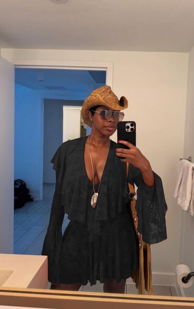 Robe bohème avec volants