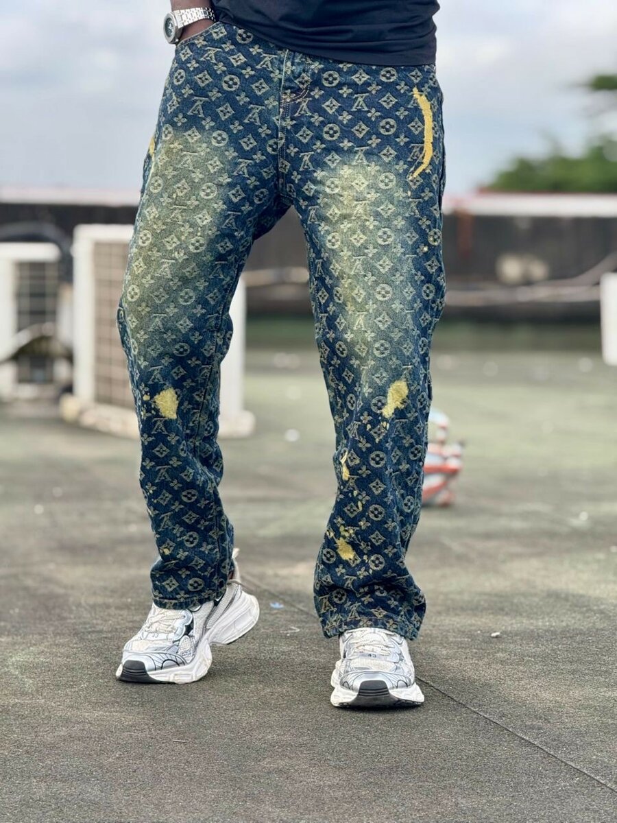 Jeans décontractés imprimés