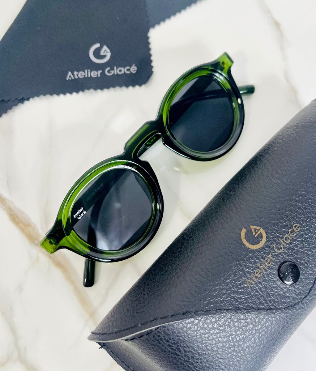 Lunettes Atelier Glacé Vertes