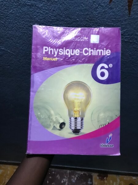 Livre Physique-Chimie 6e