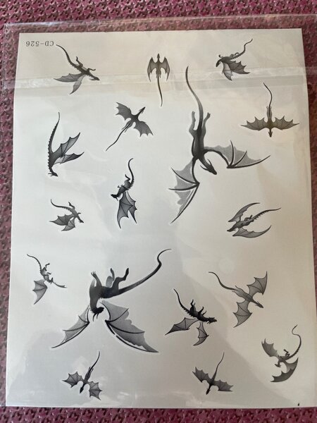 Tatouage temporaire Dragon