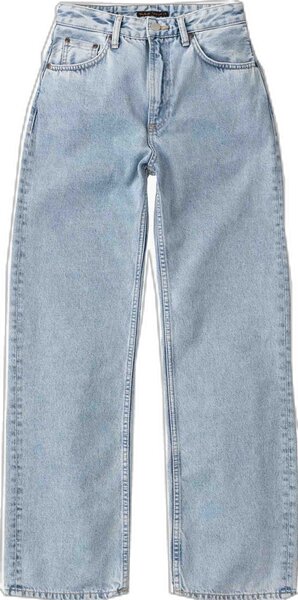Jeans larges taille haute femme
