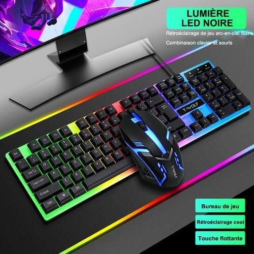 Clavier et Souris Gaming LED