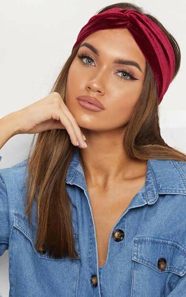 Multicolour head turbun  hair bands for girls