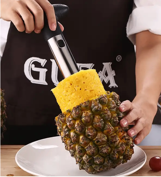 Épluche-ananas inox