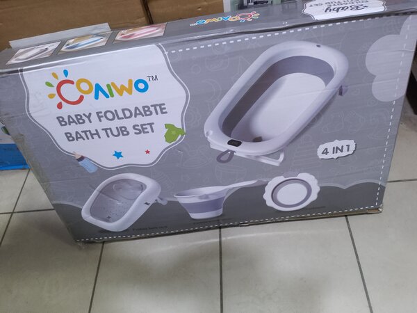 Baignoire Pliable Bébé 4-en-1