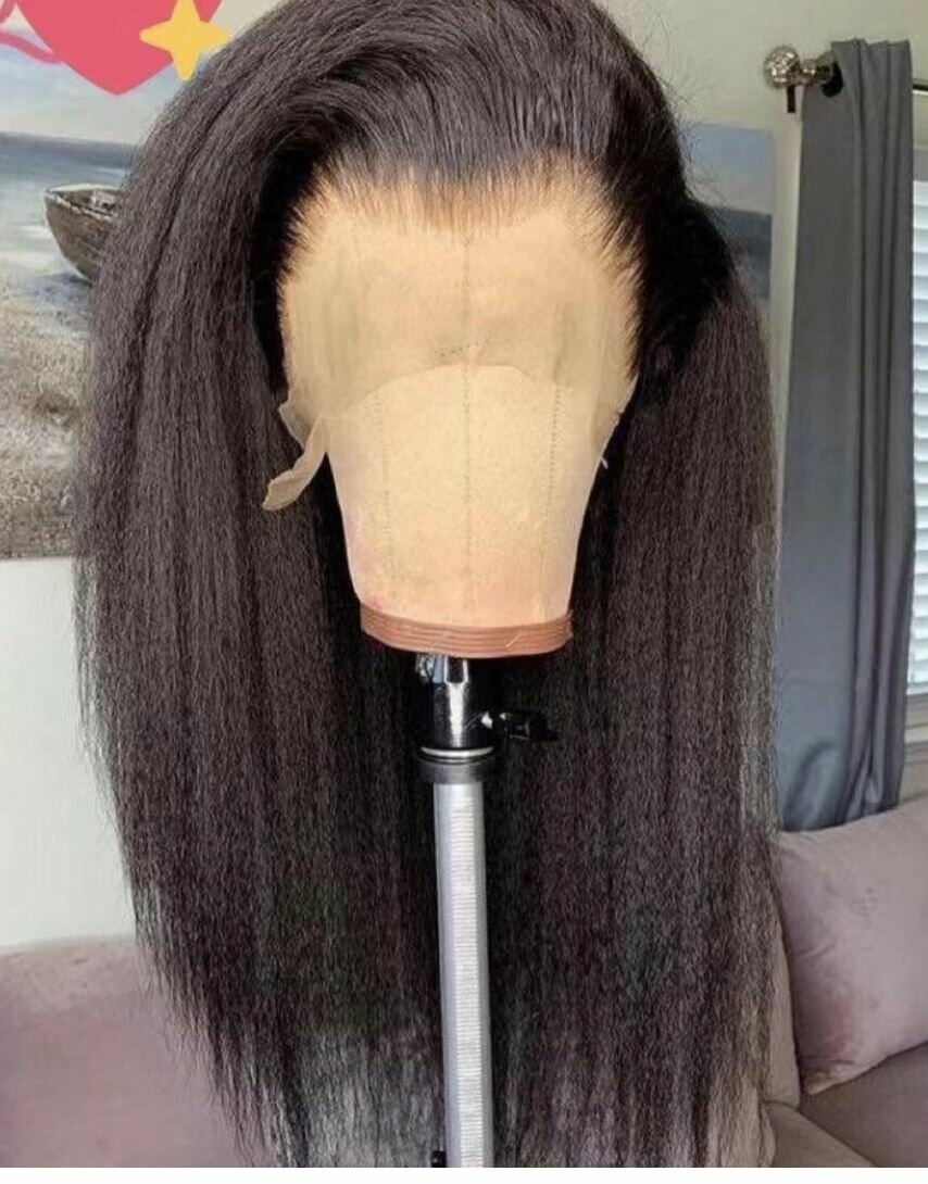 Perruque kinky straight L18