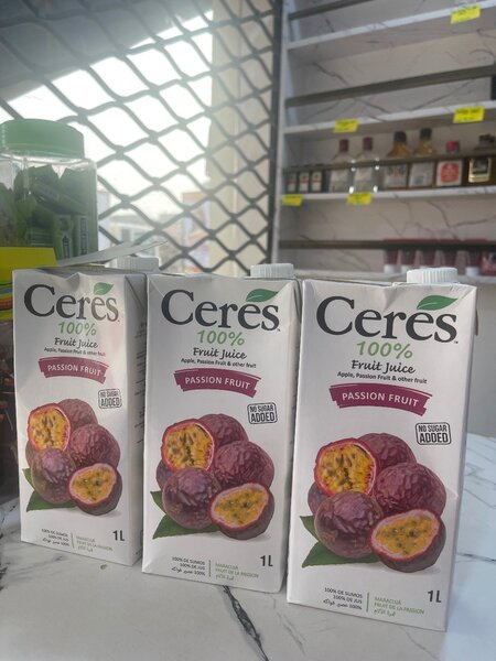 Cere juice passion fruit