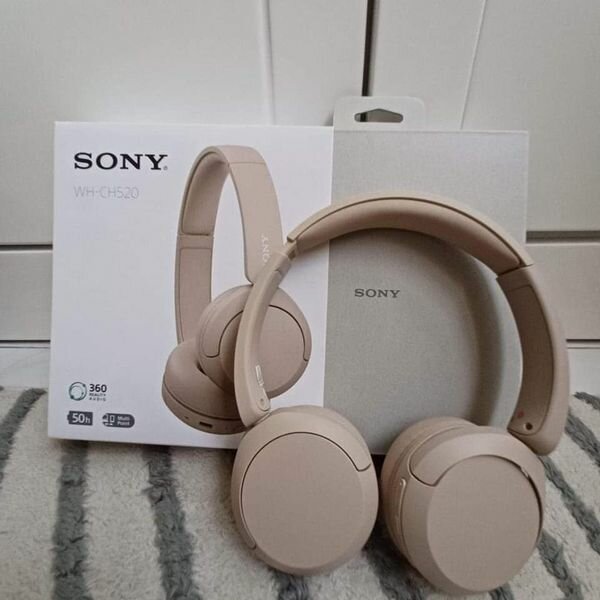 casque bluetoot  Sony  WH- CH520  beige