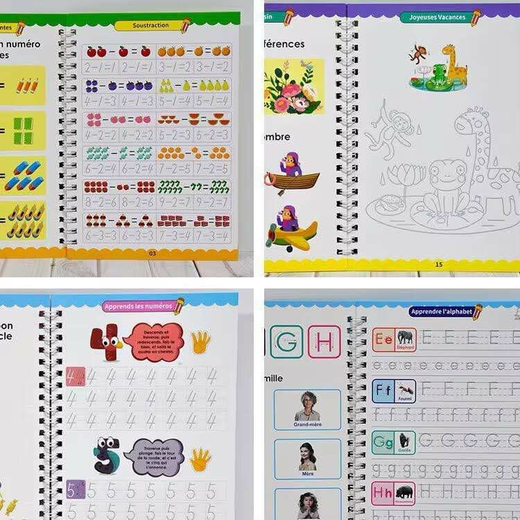 Cahiers d'exercice maternelle