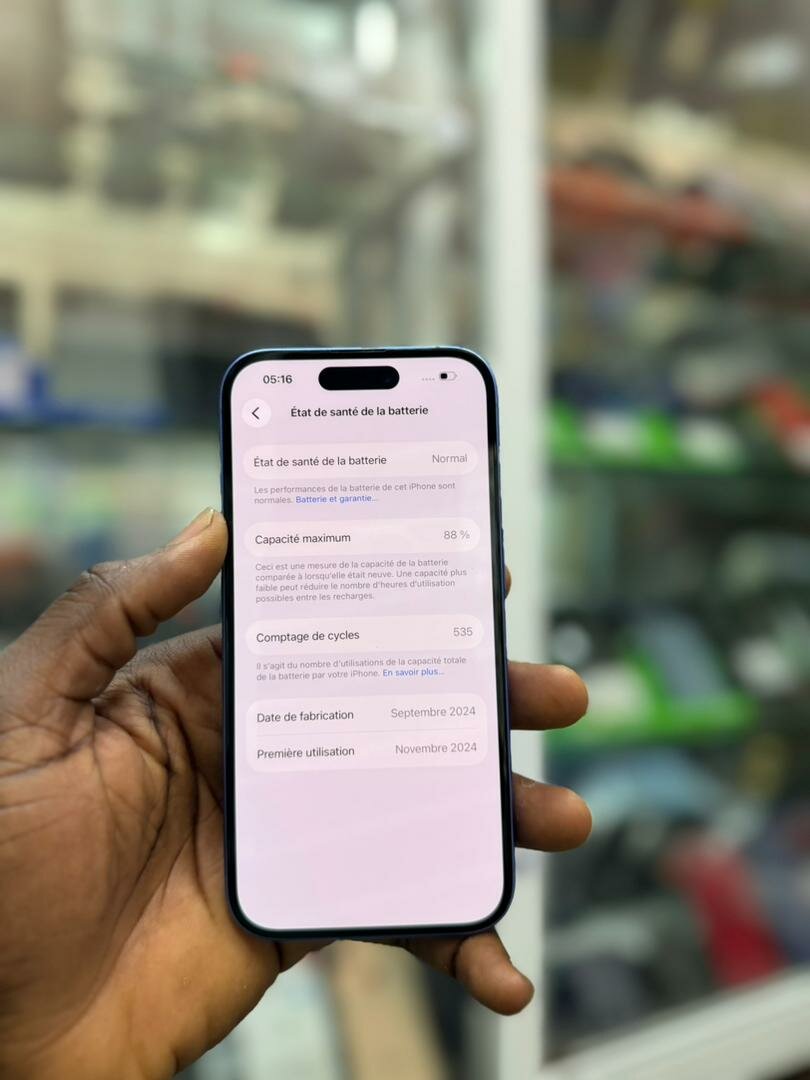 iPhone 16 128 giga tout passe