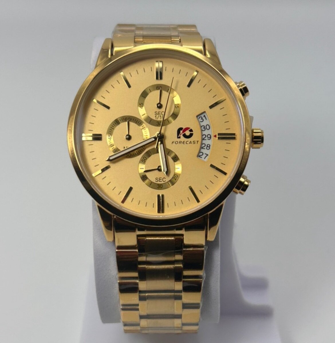 FC stainless steel watch for men