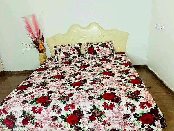 Bedsheet with pillow cases