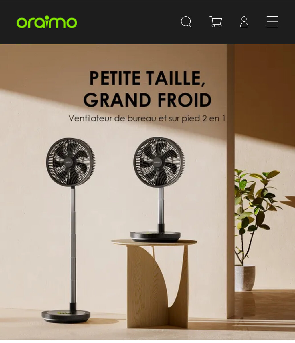 Ventilateur Économe 20W