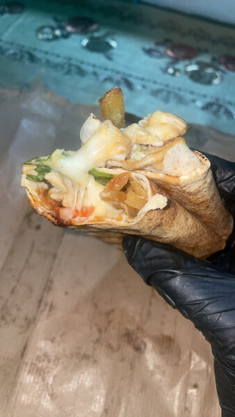 Délicieux sandwPoulet Fromage