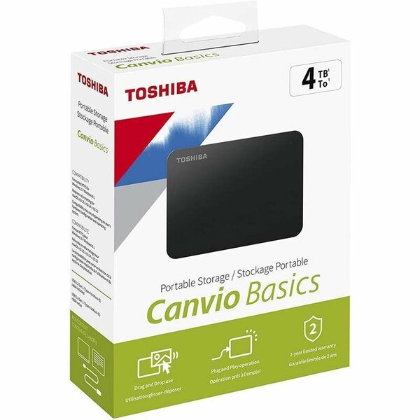 Disque Dur Toshiba 4TB USB 3.0
