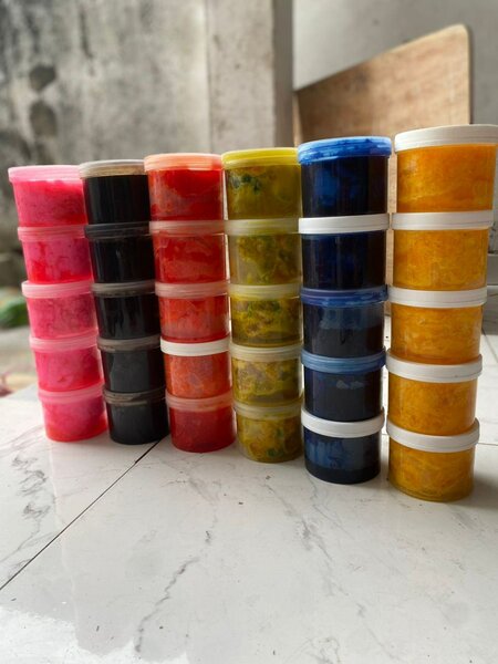 Collection de savons Colorés