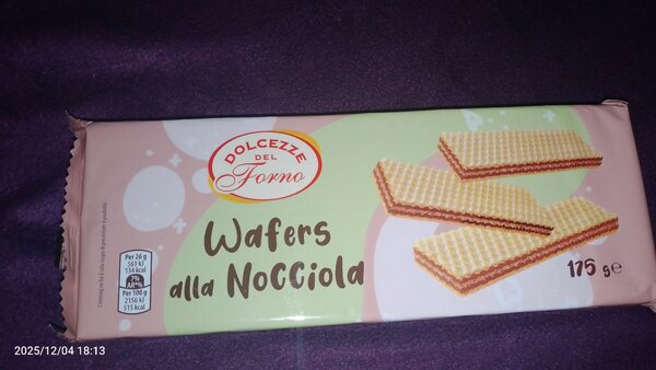 Dolcezze Nocciola Wafers 175g