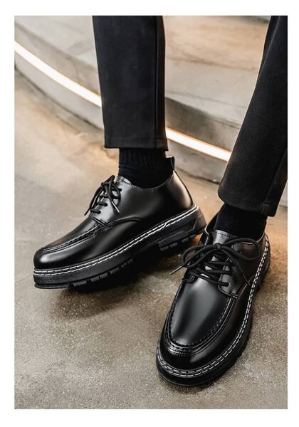 Chaussures habillées en cuir homme