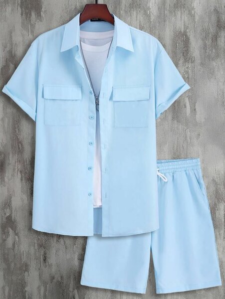 Ensemble chemise et short homme