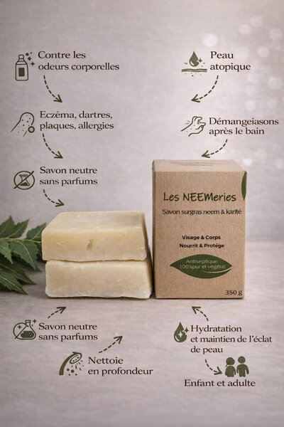 Savon Neem Karité