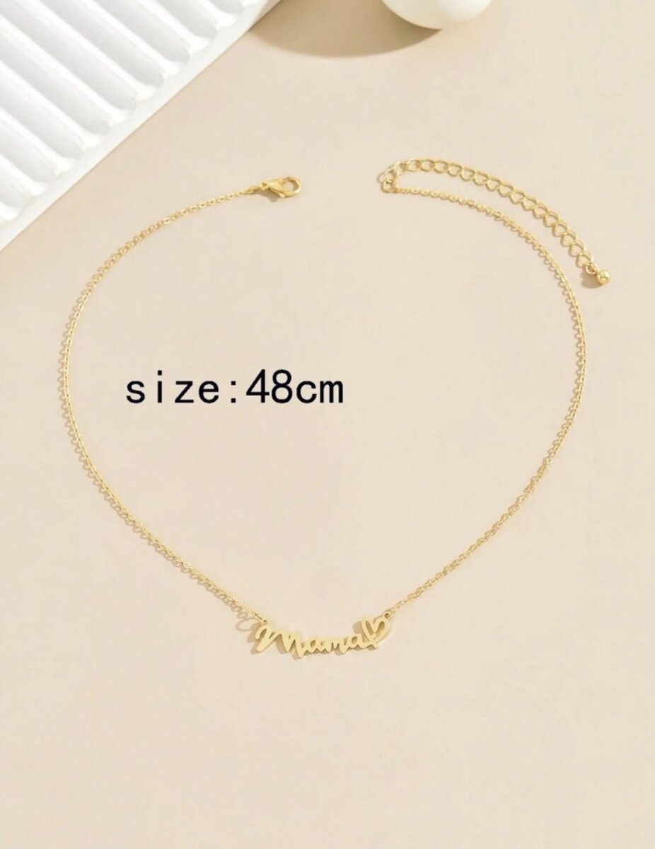 Fadeless Mama Heart Necklace