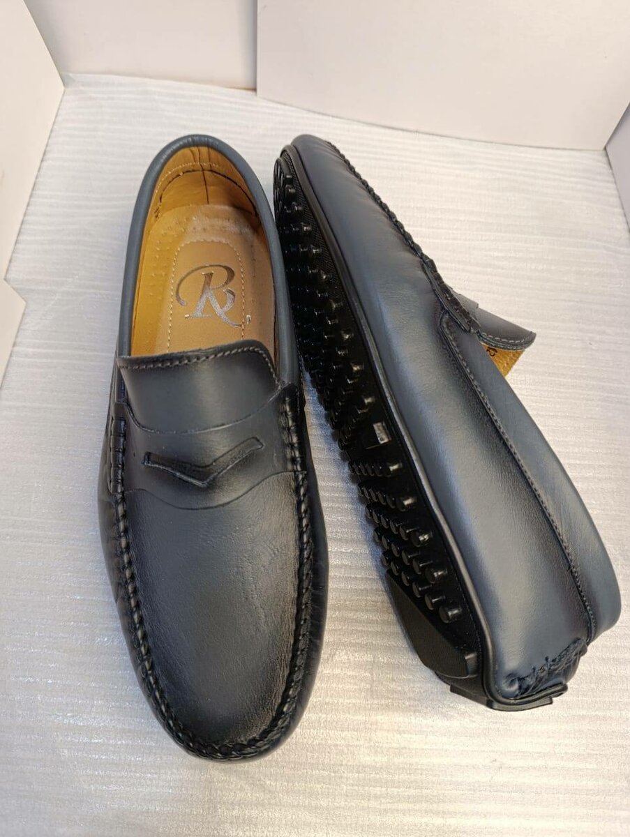 Mocassins en cuir élégants