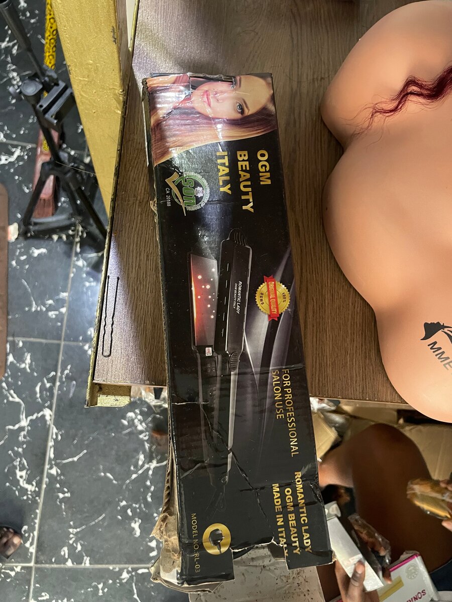 Hair Straightener with LED Display