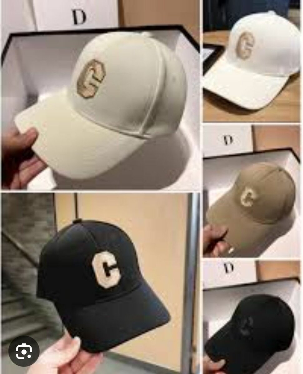 Casquette brodée unisexe