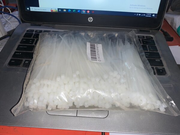 Nylon Cable Tie Self-locking Bag 100pcs