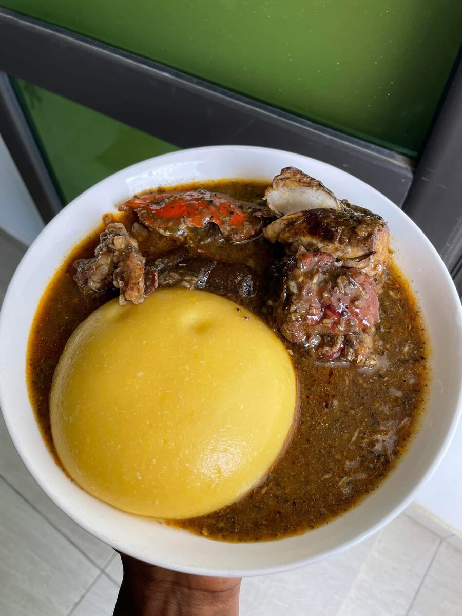 Foutou sauce djoumgblé