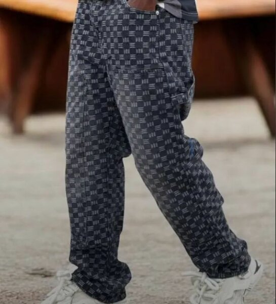 Pantalons casual imprimés urbains