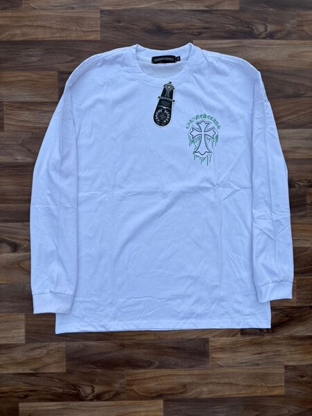 T-shirt blanc chrome