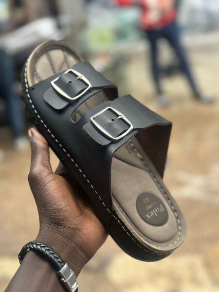 Sandales confortables en cuir