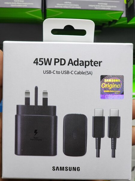Samsung chargers 45w iPhones