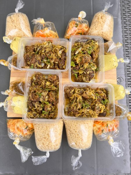 Mouton sauté attieke