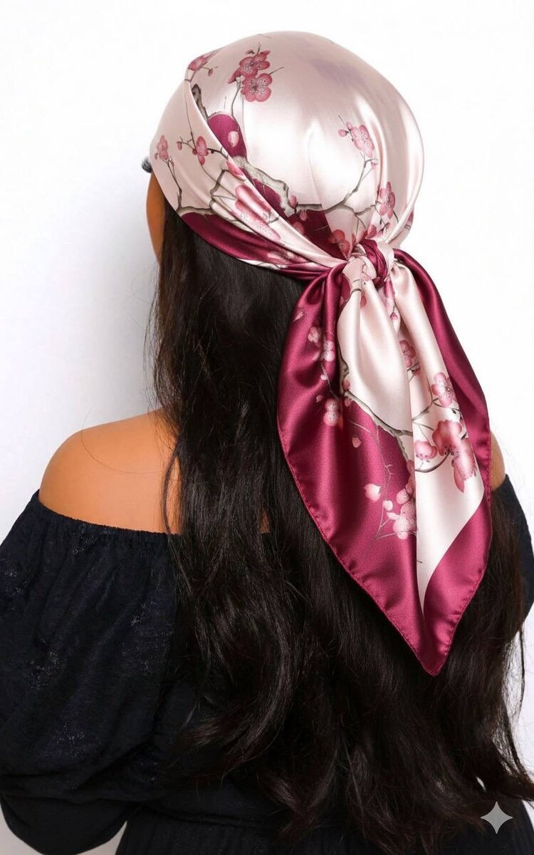 Foulard en soie élégant