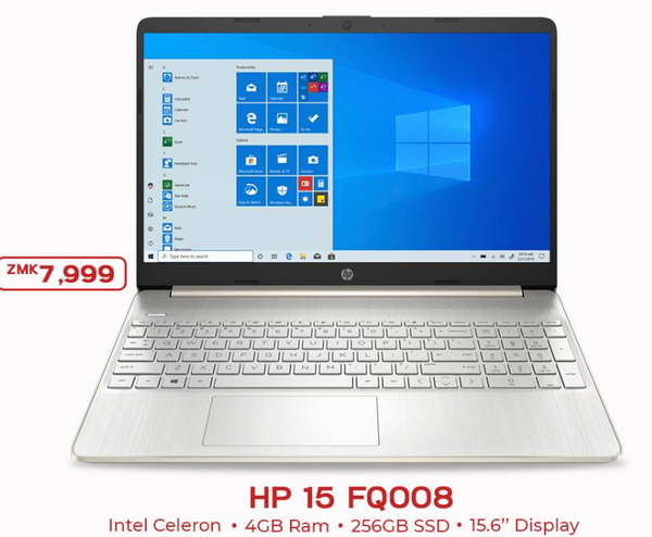 New Laptop HP 15fqOO8