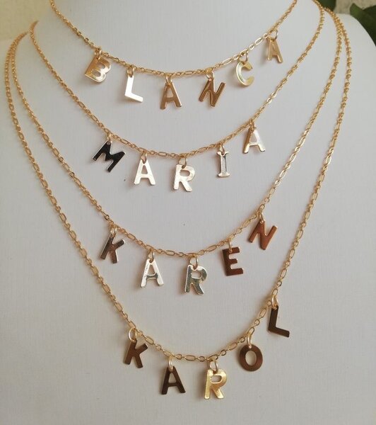 Collier prénom personnalisé