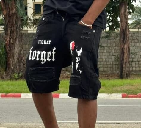 Shorts "Never Forget" pour homme