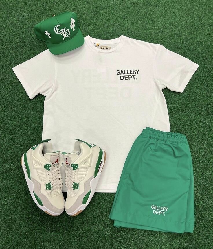 Men's top and down outfits