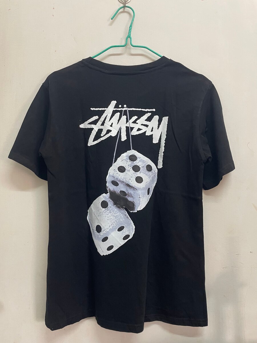 T-shirt Stussy Dice Noir