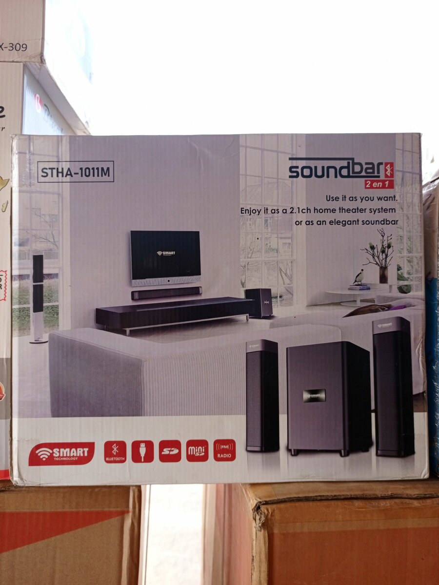 BARRE DE SON BLUETOOTH AVEC WOOFER HAUTE PERFORMANCE SMART T