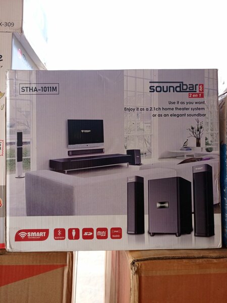 BARRE DE SON BLUETOOTH AVEC WOOFER HAUTE PERFORMANCE SMART T