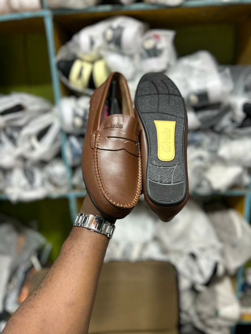Mocassins en cuir élégants homme